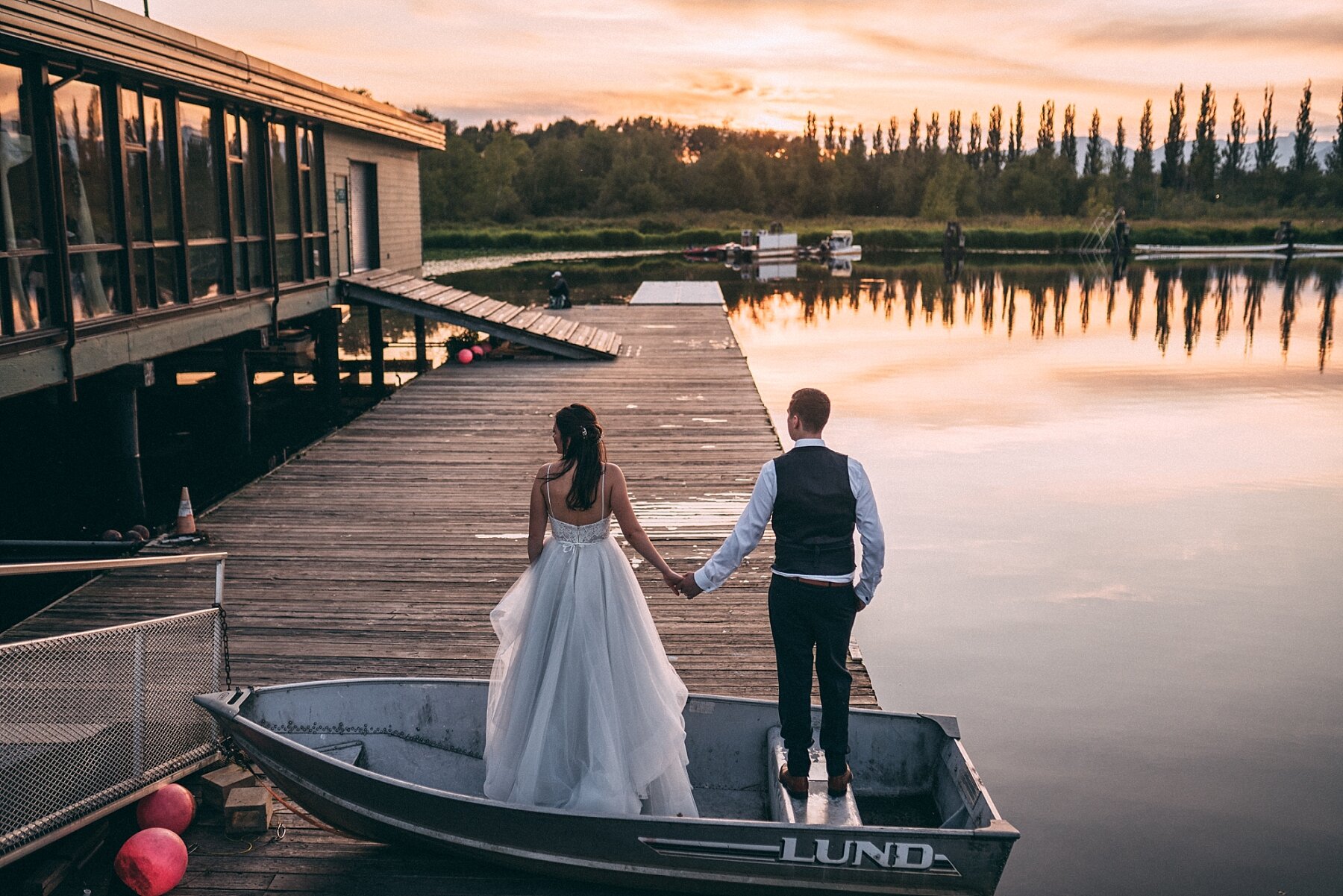 Burnaby Rowing Lake Pavilion Wedding