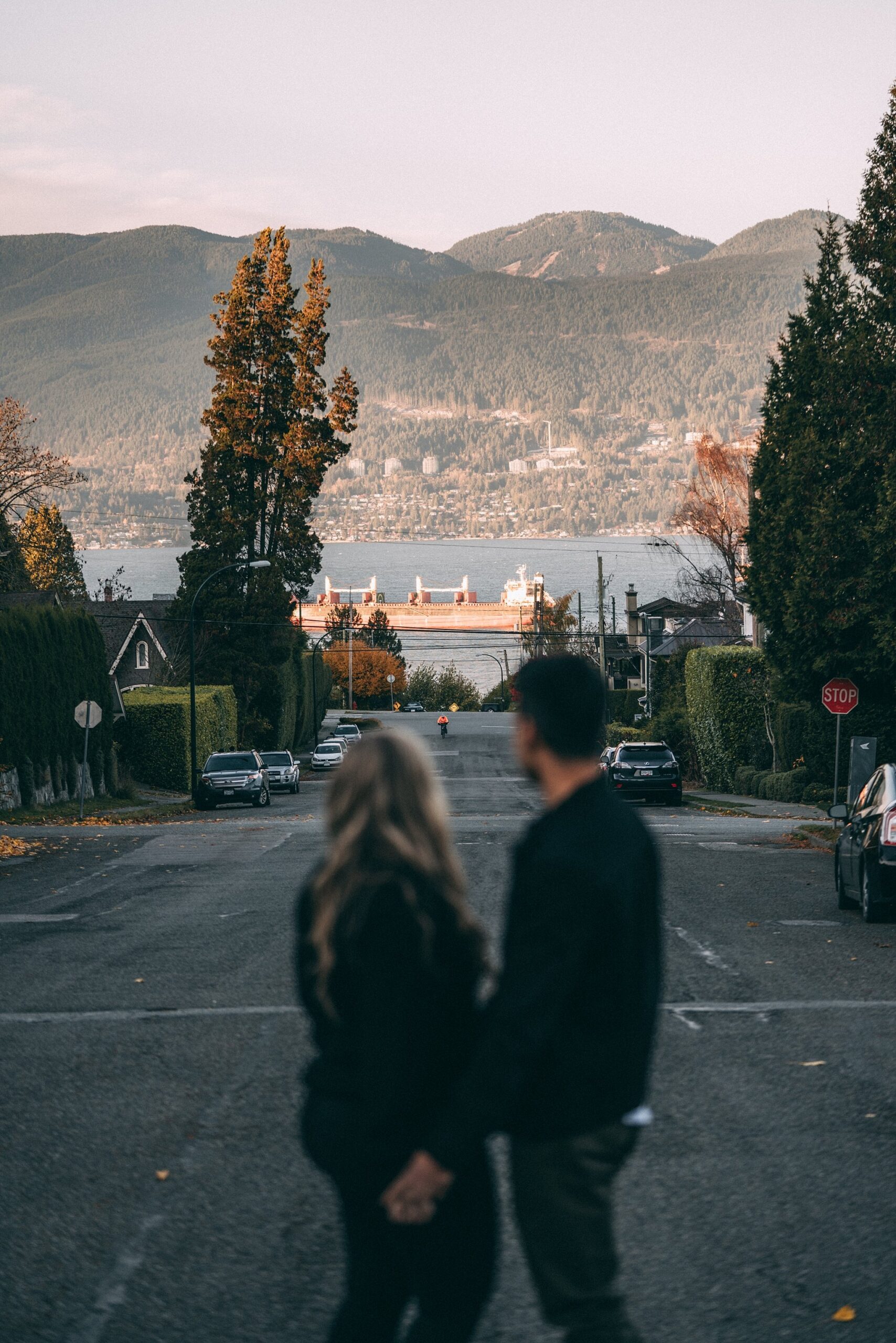 vancouver b.c. fall engagement photos